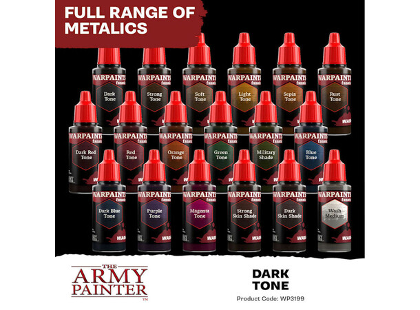 Warpaints Fanatic Dark Tone Army Painter Wash 