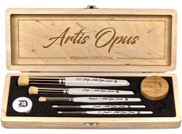Artis Opus Series D Drybrush Set PLUS 