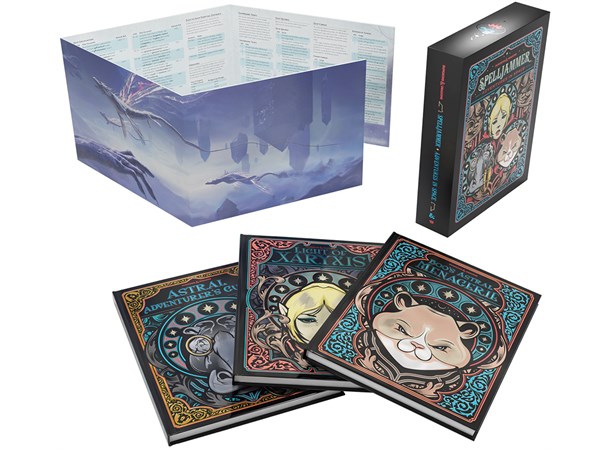 D&D Adventure Spelljammer Limited Ed Dungeons & Dragons Adventures in Space 