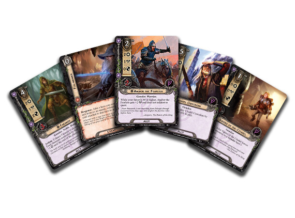 LoTR TCG Defenders of Gondor Starter Expansion Lord of the Rings Card Game 
