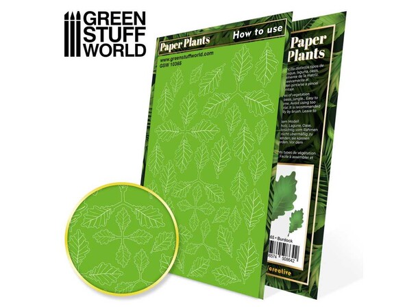 Paper Plants - Burdock (14 st) Green Stuff World 