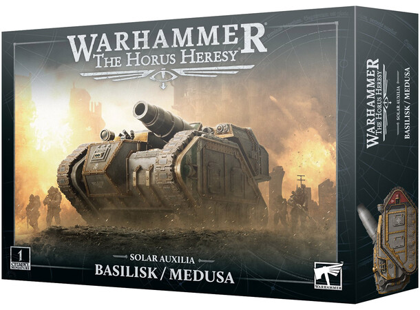 Solar Auxilia Basilisk/Medusa The Horus Heresy 
