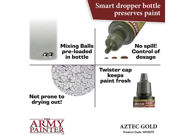 Speedpaint 2.0 Aztec Gold Army Painter - 18ml 