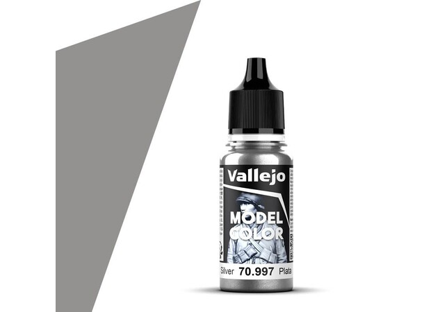 Vallejo Model Color Silver 17ml 