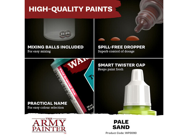 Warpaints Fanatic Pale Sand Army Painter 