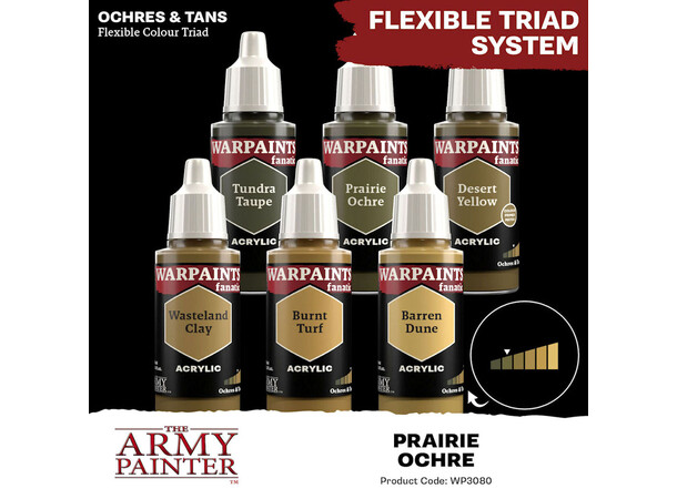 Warpaints Fanatic Prairie Ochre Army Painter 