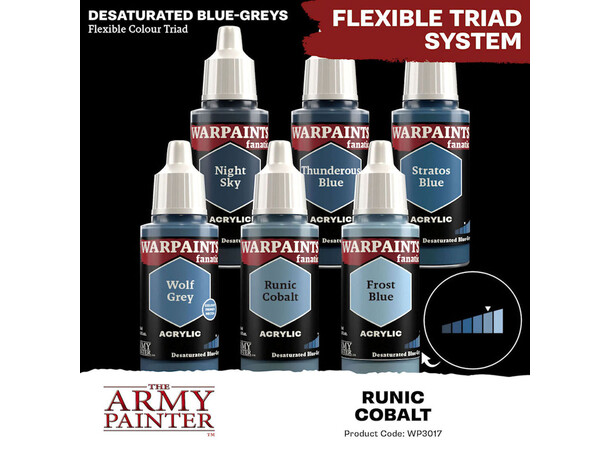 Warpaints Fanatic Runic Cobalt Army Painter 
