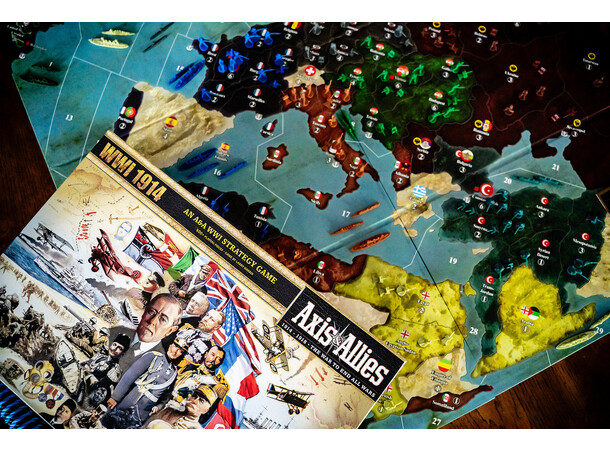 Axis & Allies WWI 1914 Brädspel 