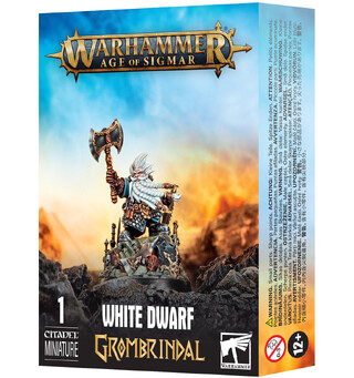 Grombrindal White Dwarf Issue 500 Anniversary Edition Miniature