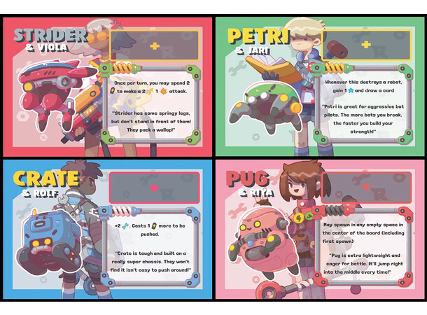 Robot Quest Arena Brädspel 