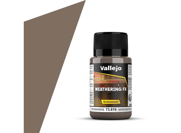 Vallejo Environment Rain Marks - 40ml Weathering Effects - Acrylic 