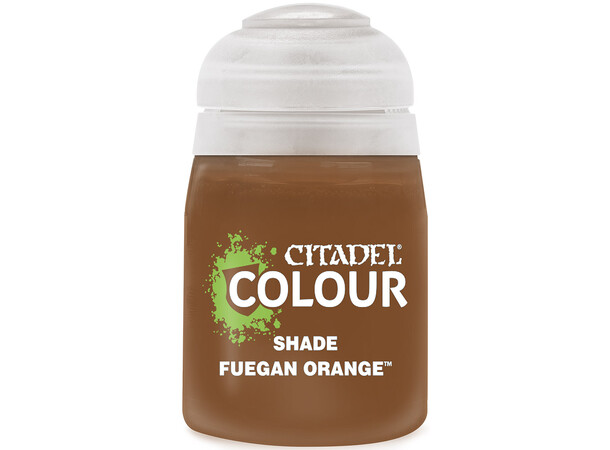Warhammer Colour Shade Fuegan Orange Tidigare Citadel Colour 