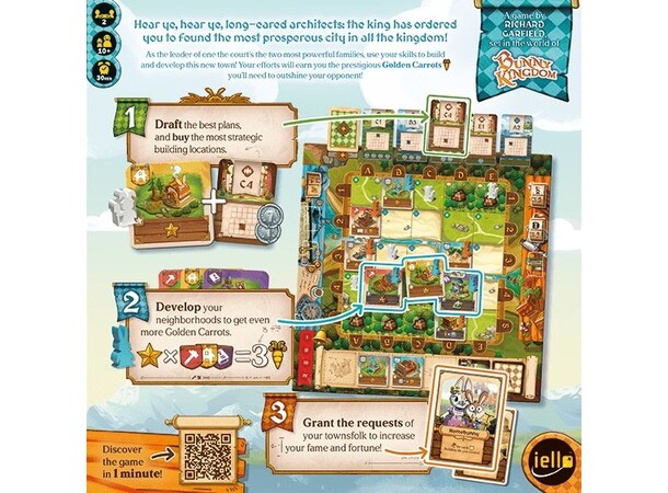 Bunny Kingdom Town Brädspel 