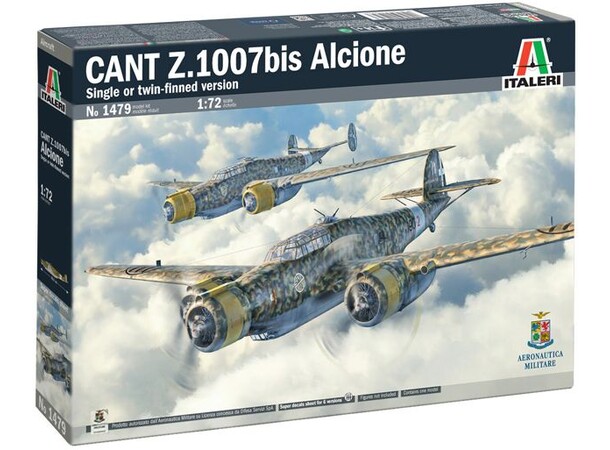 CANT Z.1007bis Alcione Italeri 1:72 Byggsats 