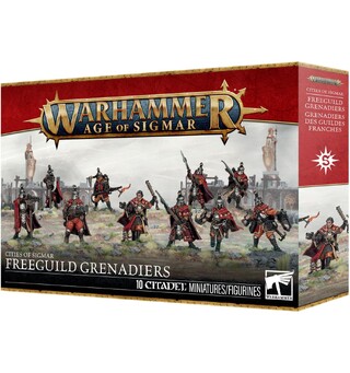 Cities of Sigmar Freeguild Grenadiers Warhammer Age of Sigmar