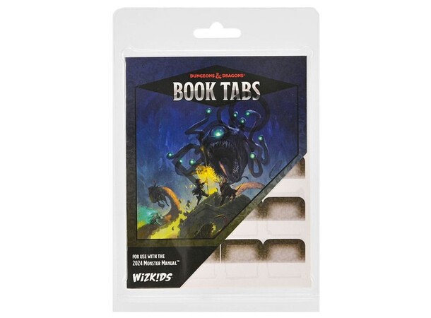 D&D Book Tabs 2025 Monster Manual Dungeons & Dragons 