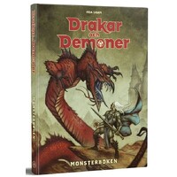 Drakar och Demoner Monsterboken Svensk utgåva