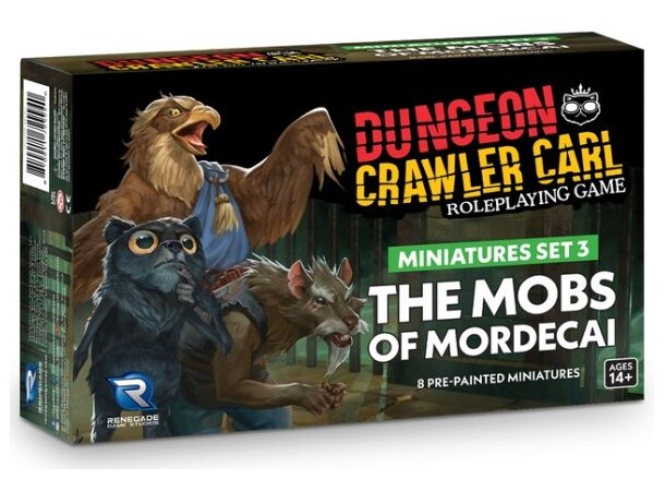 Dungeon Crawler Carl RPG Minis Set 3 The Mobs of Mordecai 
