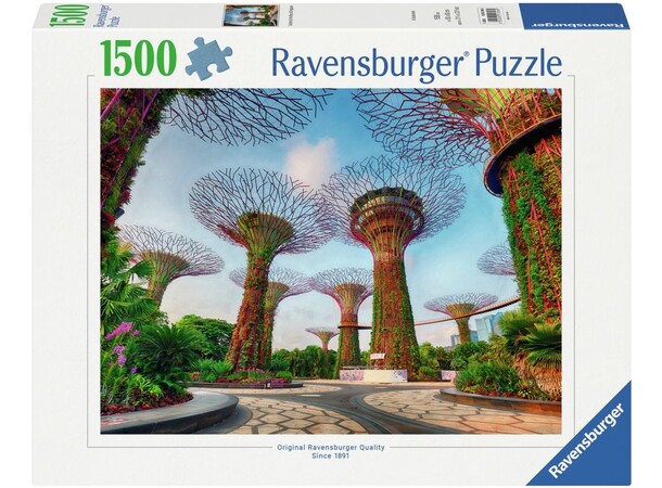 Garden by the Bay Singapore 1500 bitar Ravensburger Puzzle Pussel 