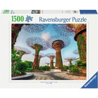 Garden by the Bay Singapore 1500 bitar Ravensburger Puzzle Pussel