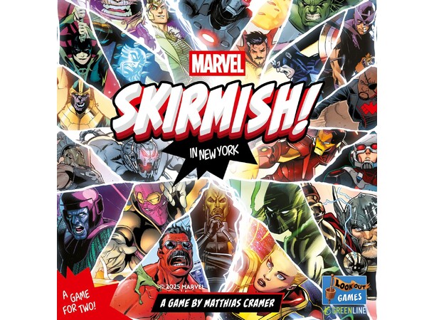 Marvel Skirmish in New York Brädspel 