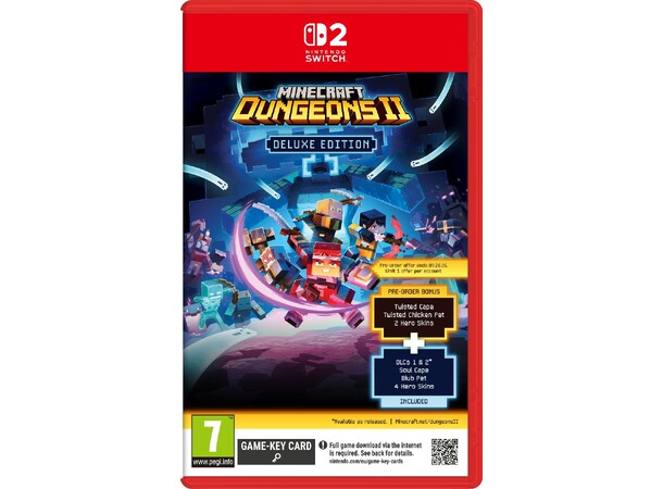 Minecraft Dungeons 2 Switch 2 Deluxe Edition 