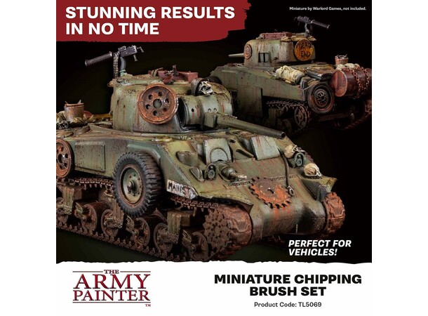 Miniature Chipping Brush Set The Army Painter - 2025 
