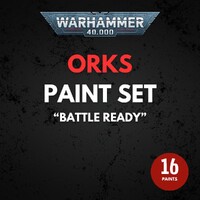 Orks Paint Set Warhammer 40K - Battle Ready