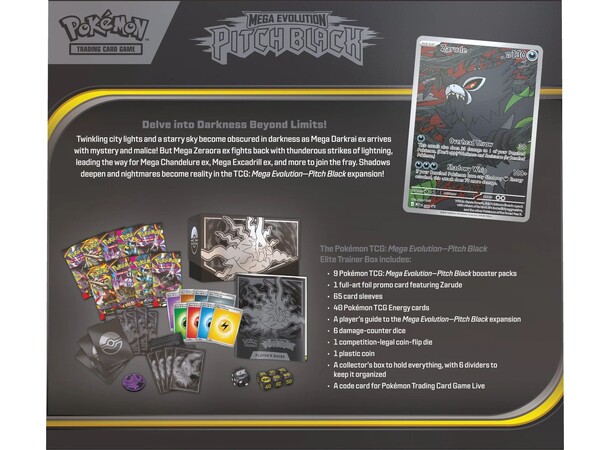Pokemon Pitch Black ETB Elite Trainer Box 