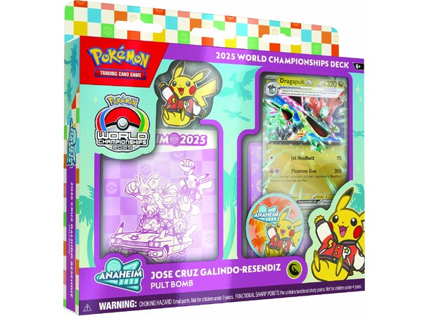 Pokemon World Championship Deck 2025 #4 Jose Cruz Galindo-Resendiz - Pult Bomb 