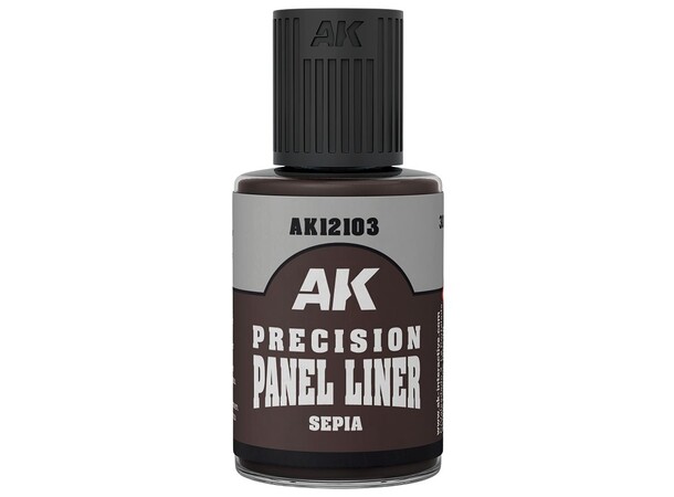 Precision Panel Liner - Sepia 30ml AK Interactive 