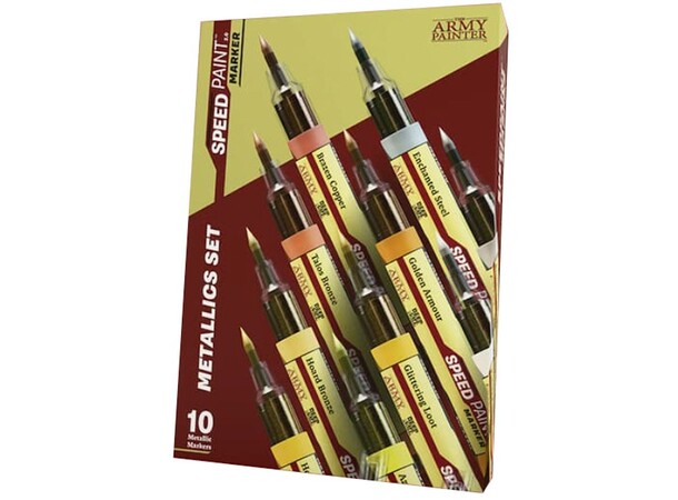 Speedpaint 2.0 Marker Metallics Set Army Painter 