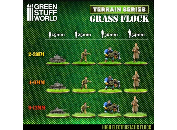Static Grass Autumn Fields 4-6mm 200ml Green Stuff World 