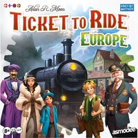 Ticket to Ride Europe Brädspel Refresh 2026 svensk utgåva