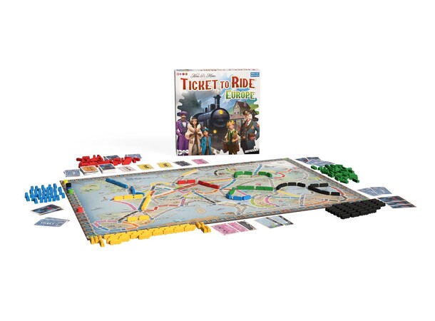 Ticket to Ride Europe Brädspel Refresh 2026 svensk utgåva 