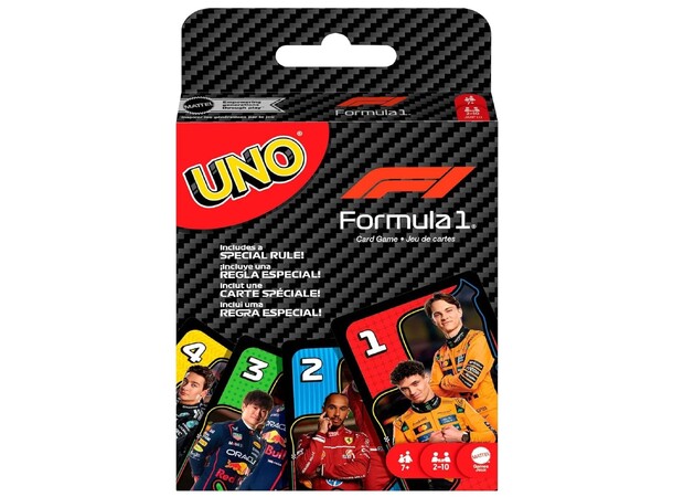 UNO Formula 1 Kortspel 