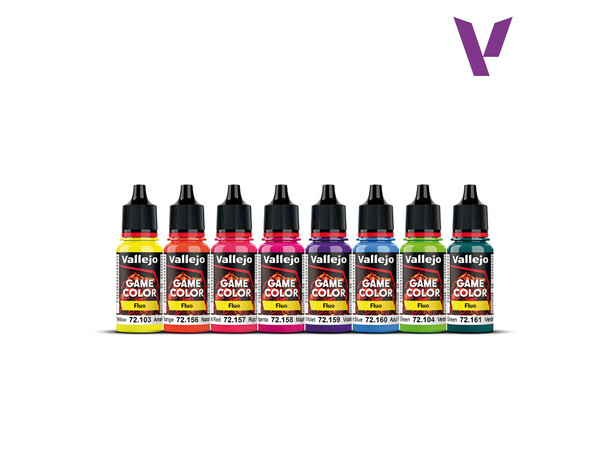 Vallejo Game Color Fluorescent Set 