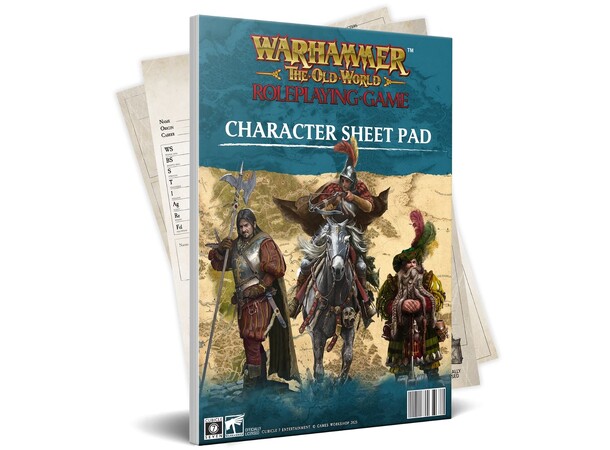 Warhammer Old World RPG Character Sheets 