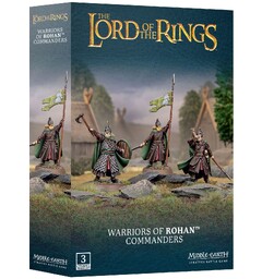 Warriors of Rohan Commanders Middle-earth Strategy Battle Game