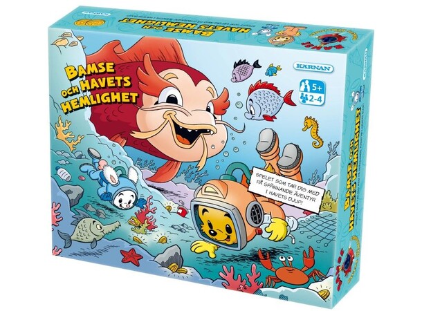 Bamse Havets Hemlighet Brädspel Svensk utgåva 