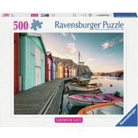 Boathouses in Smogen 500 bitar Pussel - Ravensburger Puzzle