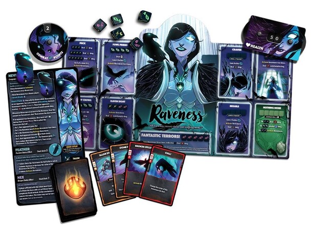 Dice Throne Raveness Hero Pack Expansion till Dice Throne 
