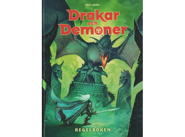 Drakar och Demoner Regelbok Svensk utgåva 