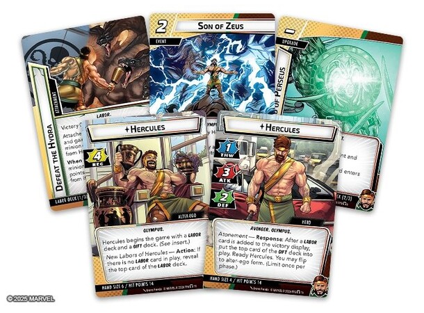 Marvel Champions TCG Hercules Expansion Expansion till Marvel Champions 
