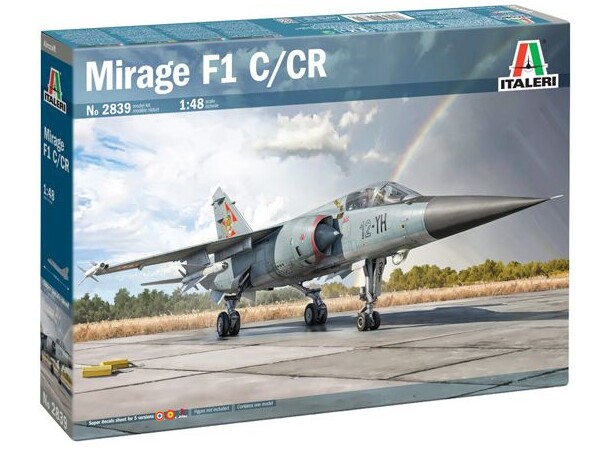 Mirage F1 C/CR Italeri 1:48 Byggsats 