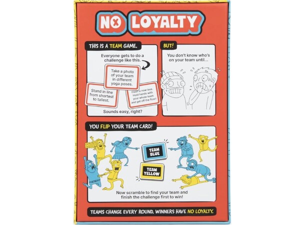 No Loyalty Partyspel 