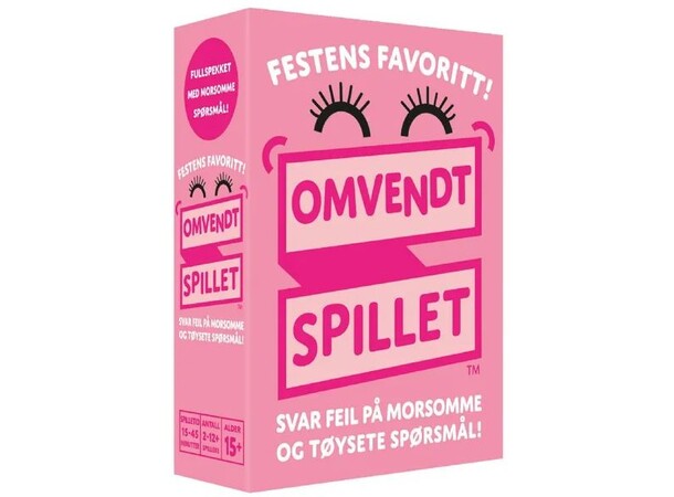 Omvendtspillet Party Partyspel Norska utgåva 