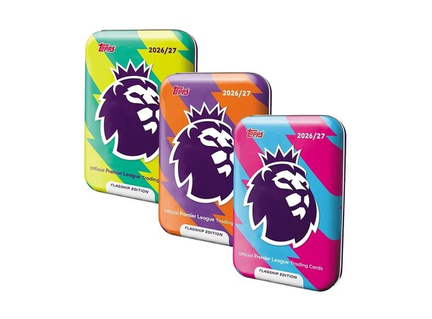Premier League 26/27 Mega Tin Topps Flagship - Blandat 
