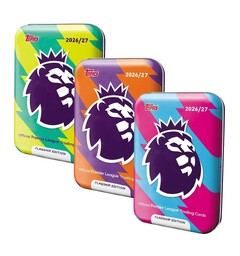 Premier League 26/27 Mega Tin Topps Flagship - Blandat