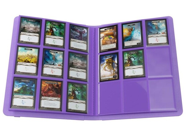 Prime Album 18-Pocket Purple Gamegenic 